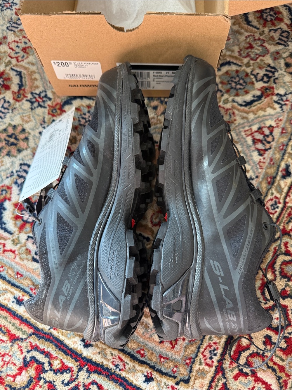 Salomon XT-6 S/LAB Black/Black/Phantom